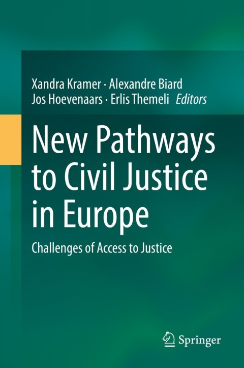 Cover image for book New Pathways to Civil Justice in Europe