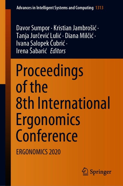 Cover image for book Proceedings of the 8th International Ergonomics Conference