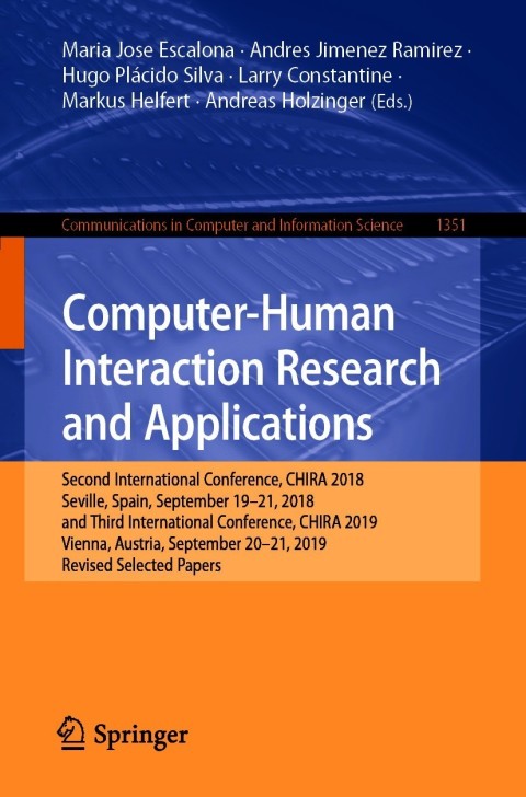 Cover image for book Computer-Human Interaction Research and Applications