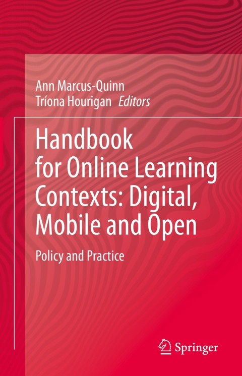 Cover image for book Handbook for Online Learning Contexts: Digital, Mobile and Open