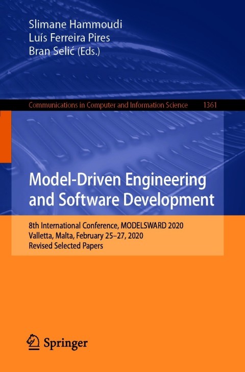 Cover image for book Model-Driven Engineering and Software Development