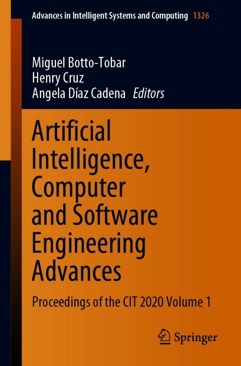 Cover image for book Artificial Intelligence, Computer and Software Engineering Advances