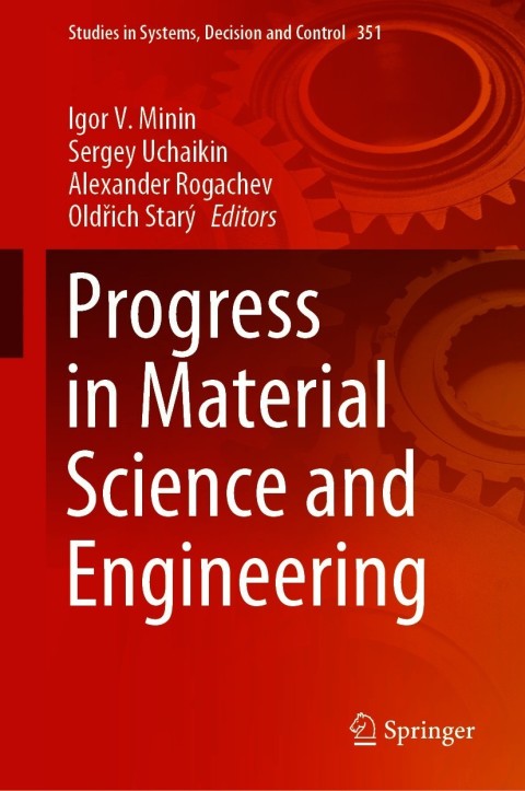 Cover image for book Progress in Material Science and Engineering