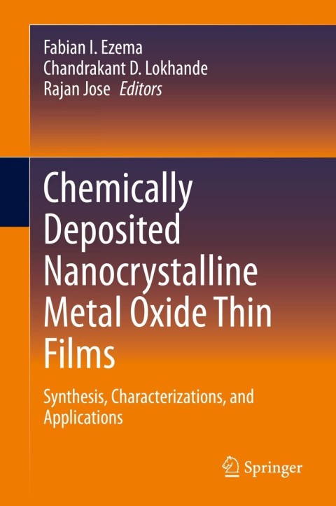 Cover image for book Chemically Deposited Nanocrystalline Metal Oxide Thin Films