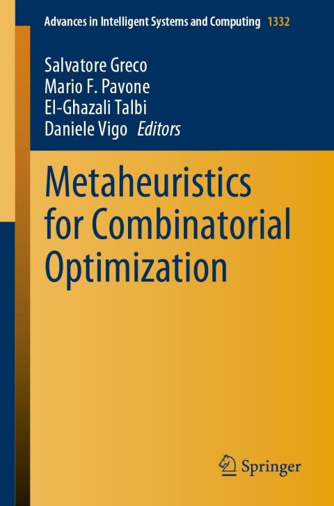 Cover image for book Metaheuristics for Combinatorial Optimization