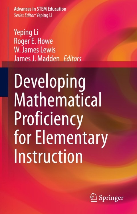 Cover image for book Developing Mathematical Proficiency for Elementary Instruction
