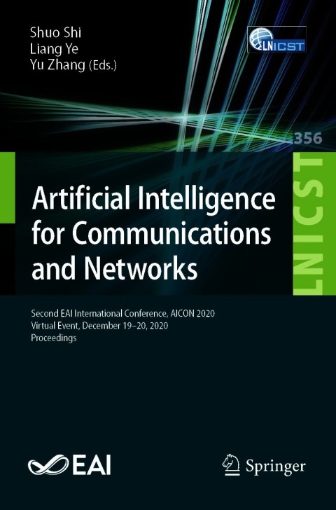 Cover image for book Artificial Intelligence for Communications and Networks
