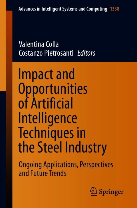 Cover image for book Impact and Opportunities of Artificial Intelligence Techniques in the Steel Industry