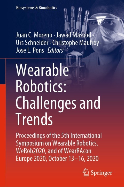 Cover image for book Wearable Robotics: Challenges and Trends