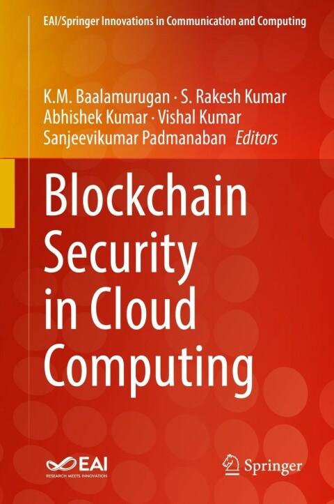 Cover image for book Blockchain Security in Cloud Computing