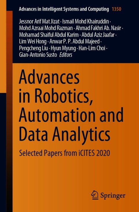 Cover image for book Advances in Robotics, Automation and Data Analytics