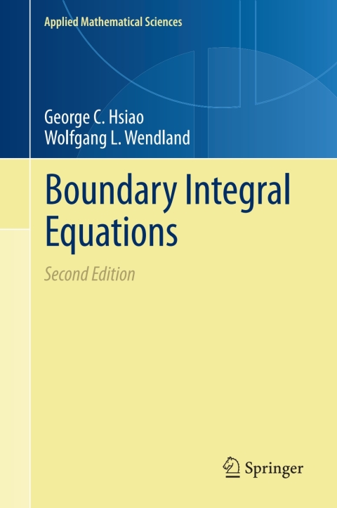 Cover image for book Boundary Integral Equations