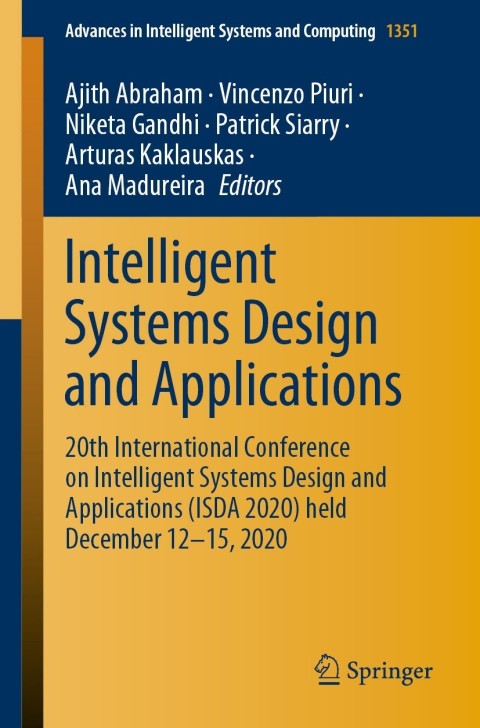 Cover image for book Intelligent Systems Design and Applications