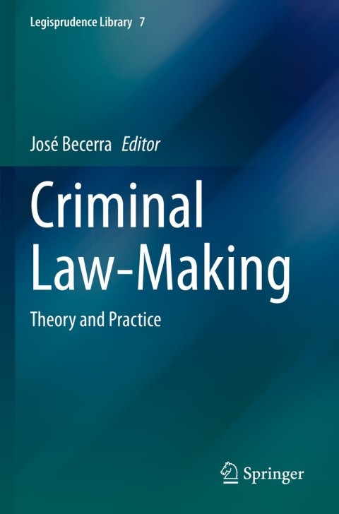 Cover image for book Criminal Law-Making