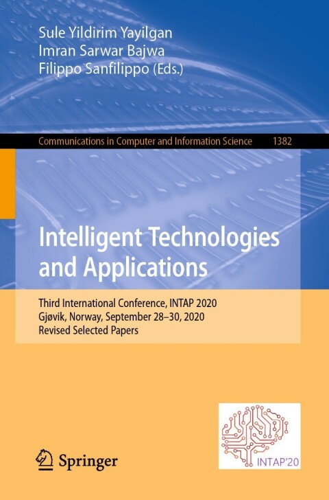 Cover image for book Intelligent Technologies and Applications