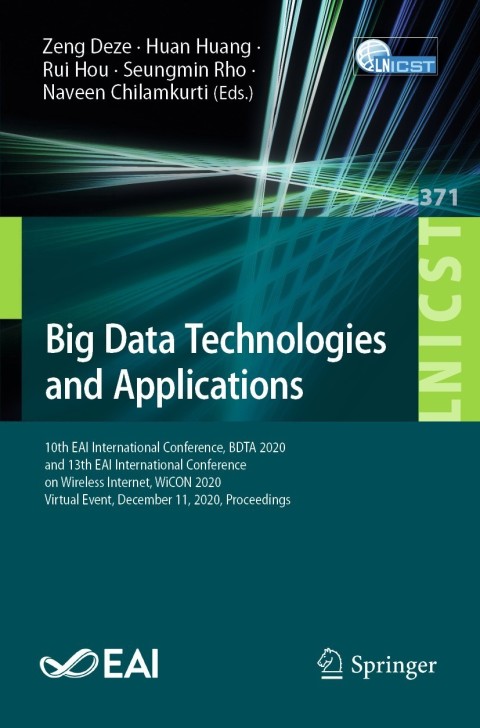 Cover image for book Big Data Technologies and Applications
