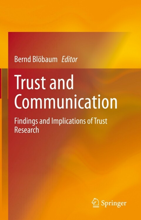 Cover image for book Trust and Communication