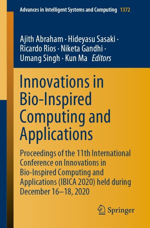 Cover image for book Innovations in Bio-Inspired Computing and Applications