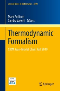 Cover image: Thermodynamic Formalism 9783030748623