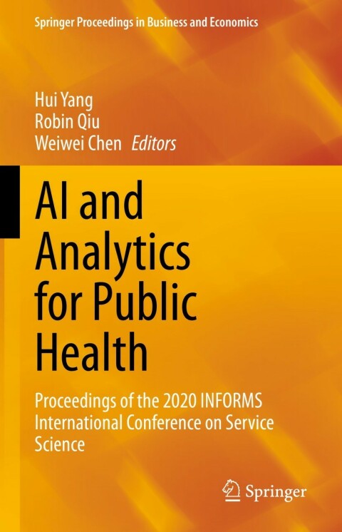 Cover image for book AI and Analytics for Public Health
