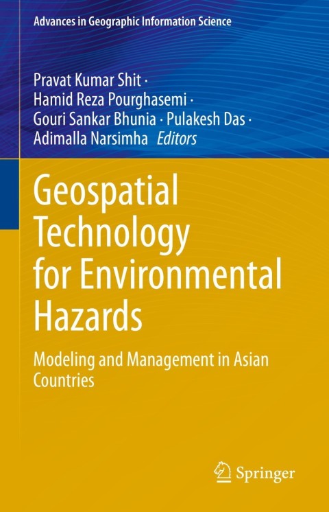 Cover image for book Geospatial Technology for Environmental Hazards