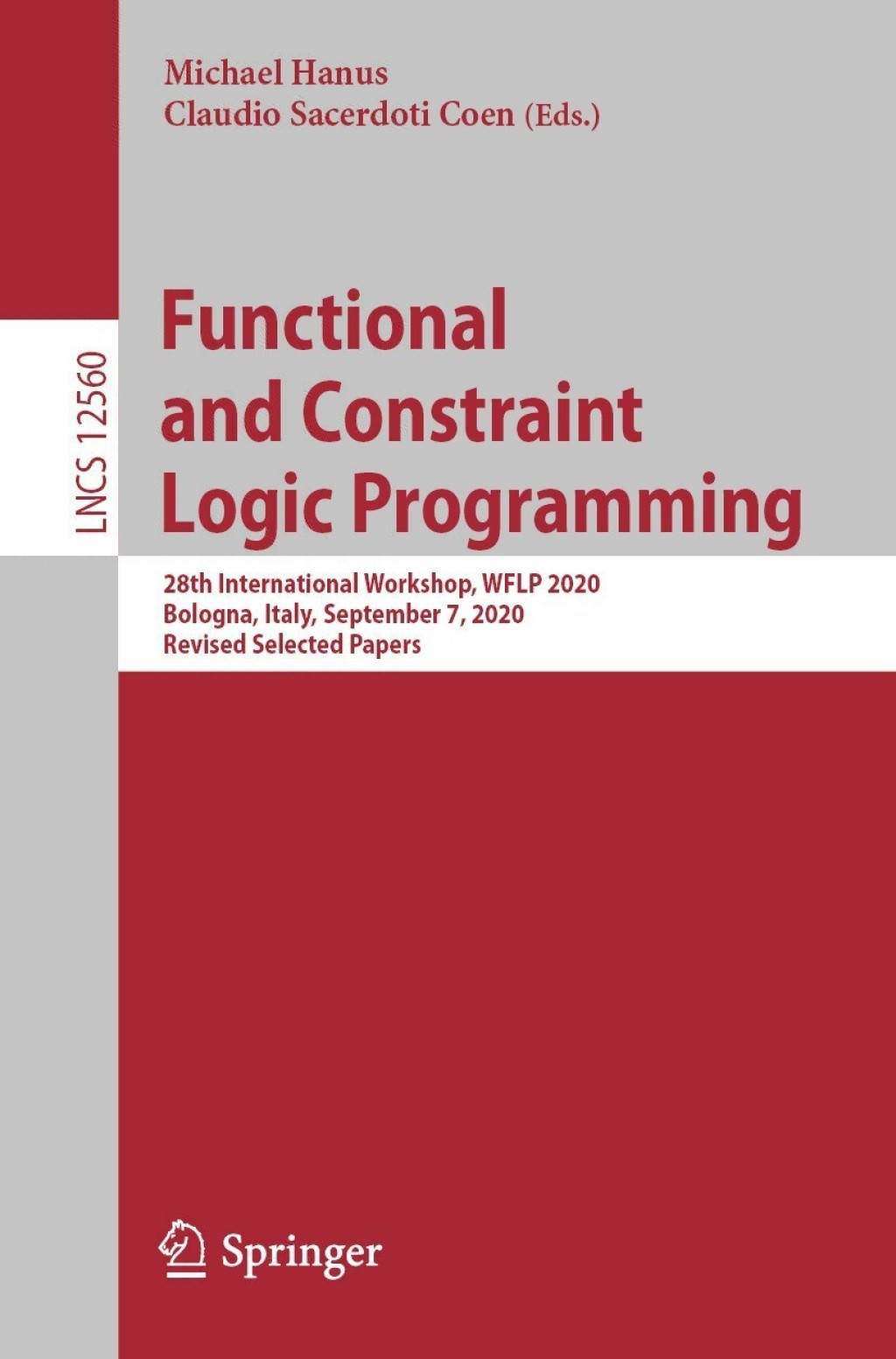 Functional and Constraint Logic Programming (eBook)