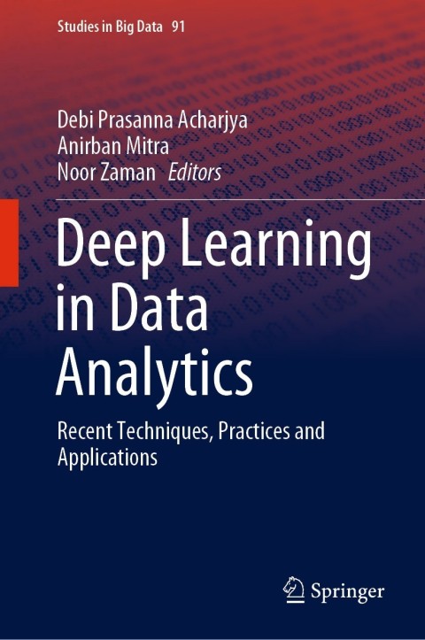 Cover image for book Deep Learning in Data Analytics