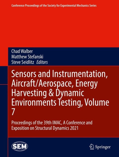 Cover image for book Sensors and Instrumentation, Aircraft/Aerospace, Energy Harvesting & Dynamic Environments Testing, Volume 7
