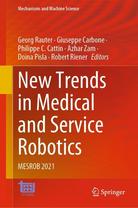Cover image for book New Trends in Medical and Service Robotics