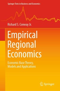 Imagen de portada: Empirical Regional Economics 9783030766450