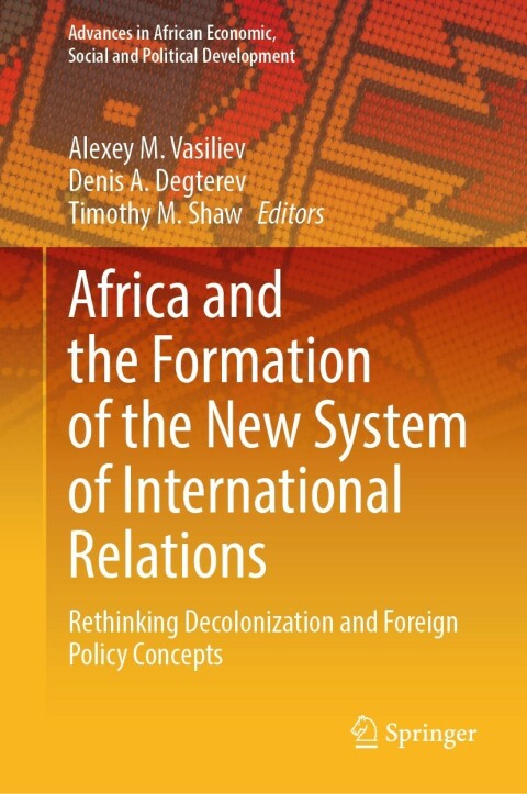 Cover image for book Africa and the Formation of the New System of International Relations