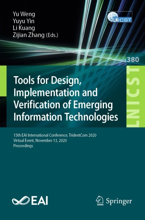 Cover image for book Tools for Design, Implementation and Verification of Emerging Information Technologies
