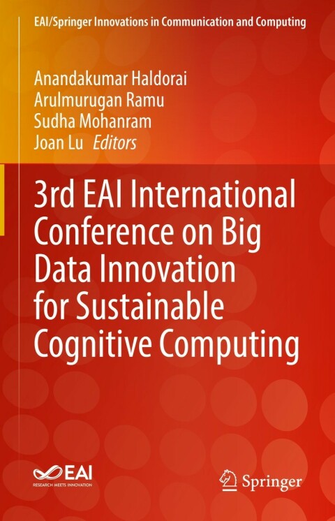 Cover image for book 3rd EAI International Conference on Big Data Innovation for Sustainable Cognitive Computing