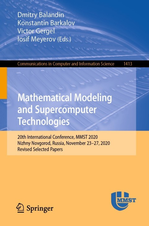 Cover image for book Mathematical Modeling and Supercomputer Technologies