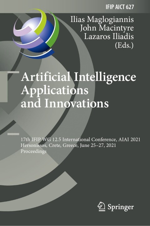 Cover image for book Artificial Intelligence Applications and Innovations
