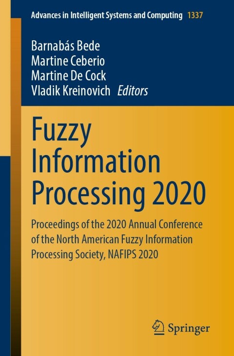 Cover image for book Fuzzy Information Processing 2020