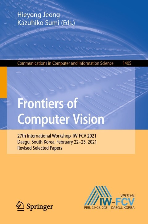Cover image for book Frontiers of Computer Vision