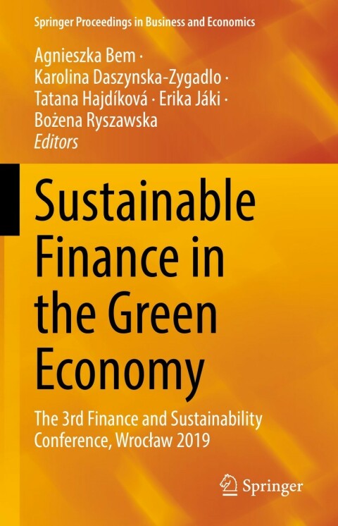 Cover image for book Sustainable Finance in the Green Economy