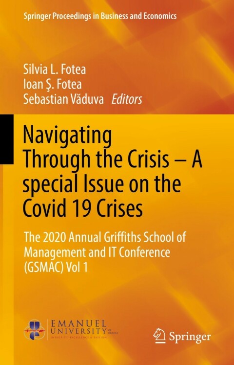 Cover image for book Navigating Through the Crisis – A special Issue on the Covid 19 Crises