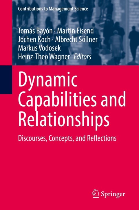 Cover image for book Dynamic Capabilities and Relationships