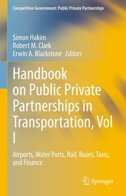 Cover image for book Handbook on Public Private Partnerships in Transportation, Vol I