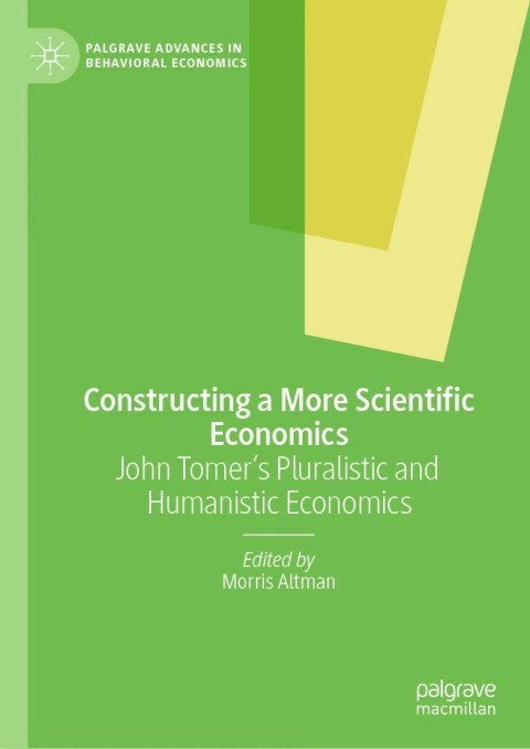 Cover image for book Constructing a More Scientific Economics