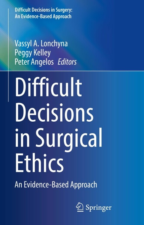 Cover image for book Difficult Decisions in Surgical Ethics