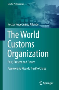 Cover image: The World Customs Organization 9783030852955