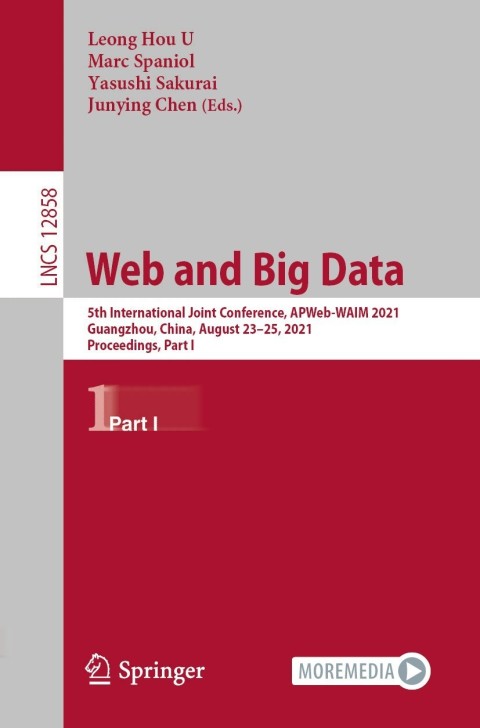Cover image for book Web and Big Data