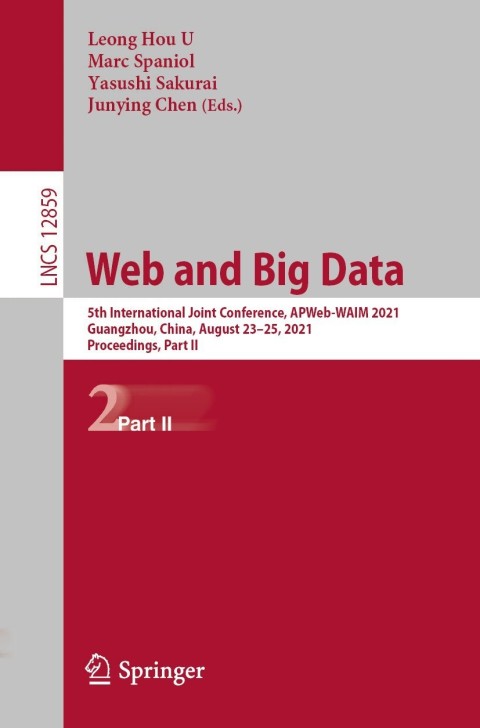 Cover image for book Web and Big Data