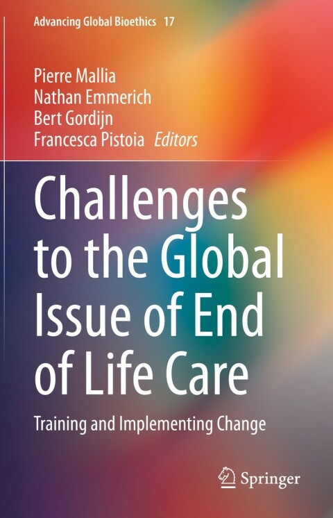 Cover image for book Challenges to the Global Issue of End of Life Care