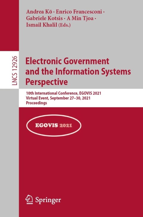 Cover image for book Electronic Government and the Information Systems Perspective