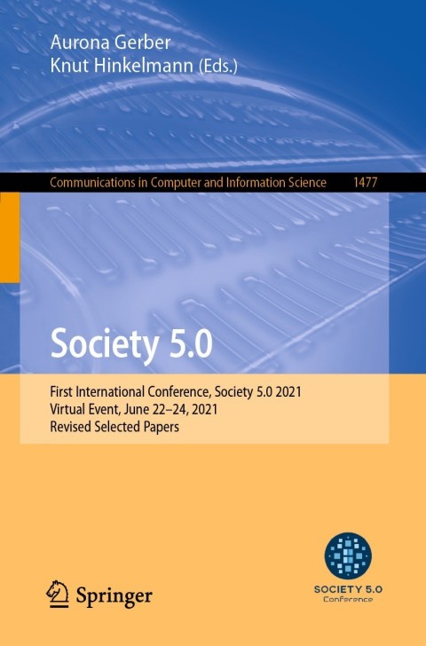 Cover image for book Society 5.0