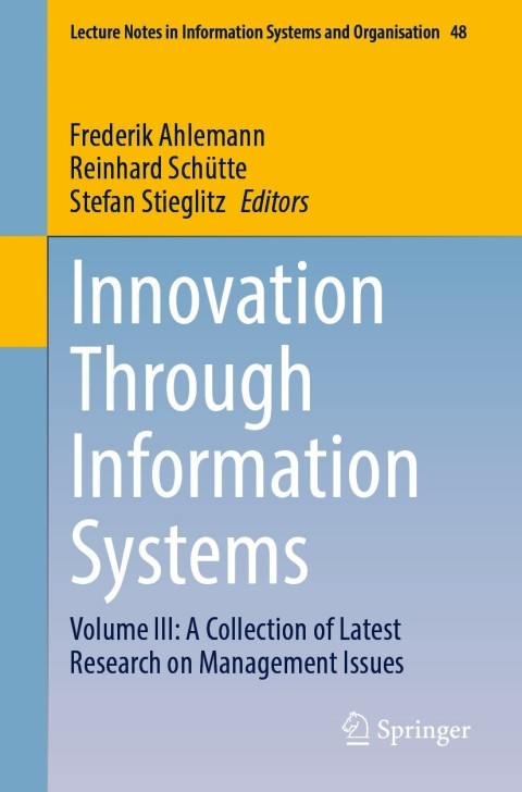 Cover image for book Innovation Through Information Systems